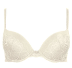 Кружевной бюстгальтер на косточках Grace (Размер: 36DD) (Цвет: кремовый)