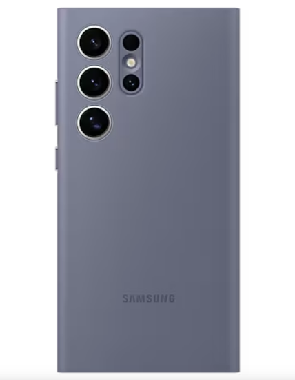 Чехол Книжка Smart View Wallet Case S24 Ultra( Фиолетовый)