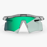 Спортивные очки c диоптриями Scicon Aeroshade 2.0 Titanium Sunglasses White Matt Photochromic Multi Mirror Blue/Green