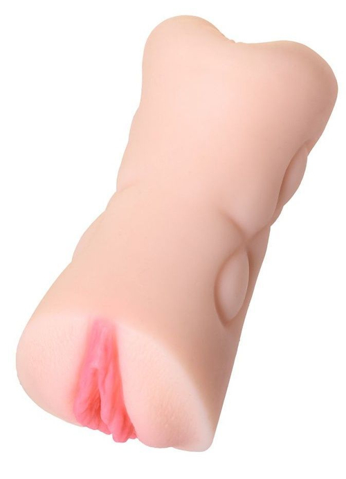 Мастурбатор ToyFa Rich Fruit двусторонний (вагина/анус), 16 см