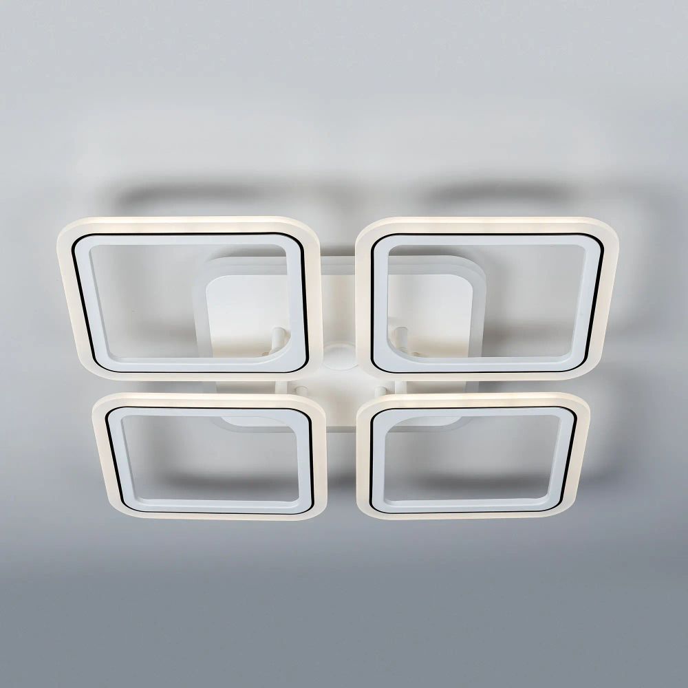 Citilux Марсель Смарт CL232A140E RGB Умная люстра Белая