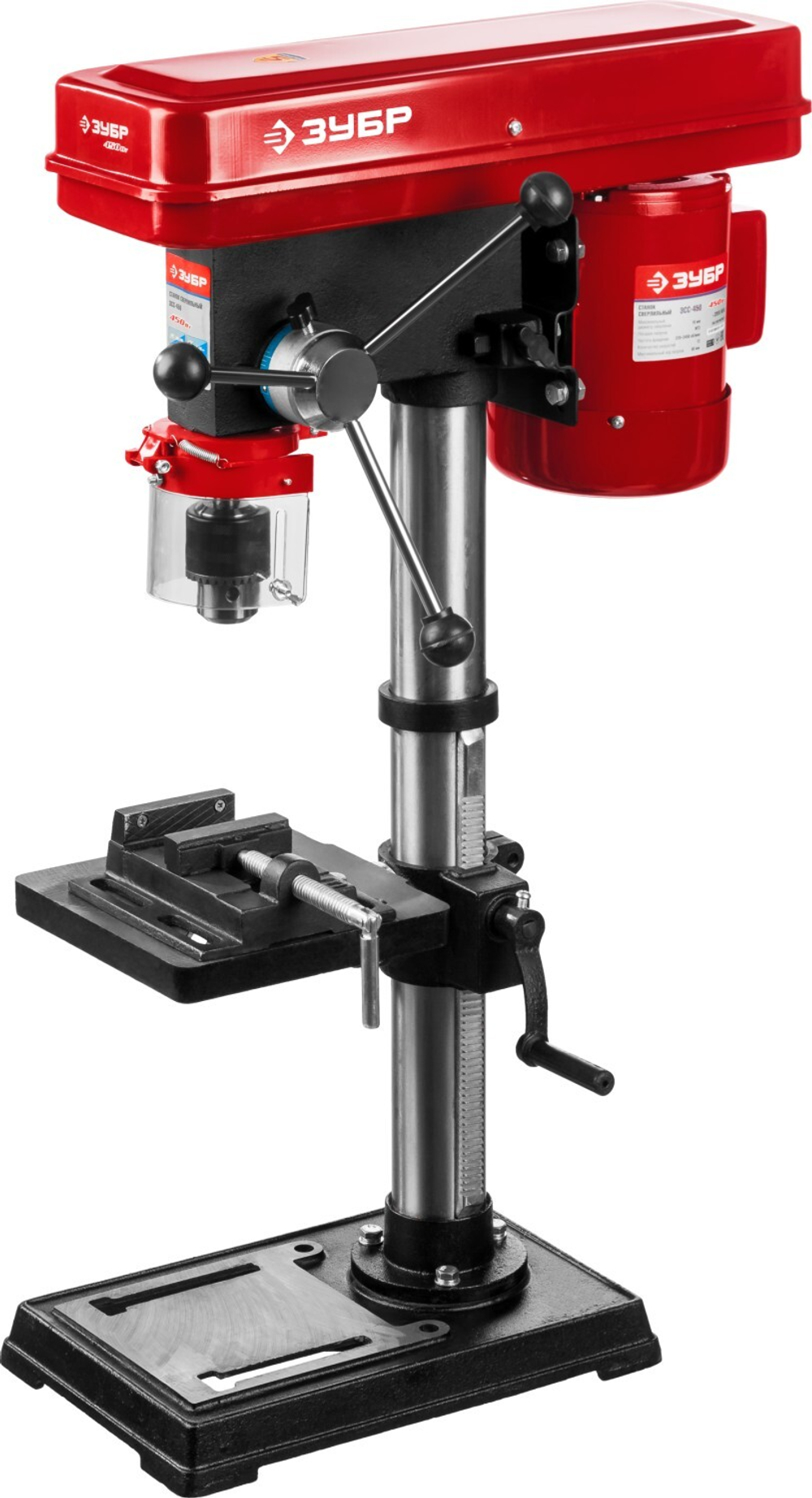 ЗУБР 450 Вт, 16 мм, вертикально-сверлильный станок