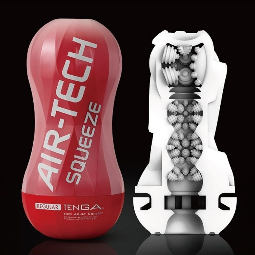 Мастурбатор 17см Tenga Air-Tech Squeeze Regular ATS-001R
