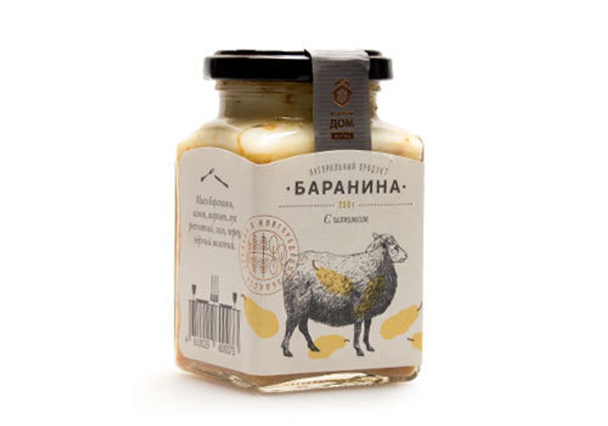 Баранина "Медовый дом ферма" с изюмом, 250г