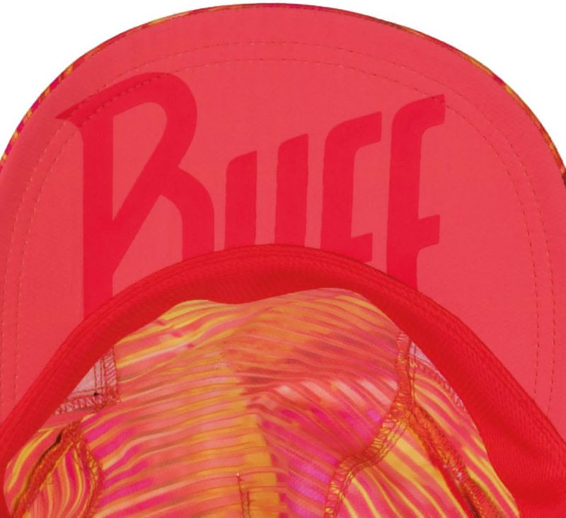 Спортивная кепка для бега Buff Pro Run Cap R-Zetta Coral Pink Фото 3