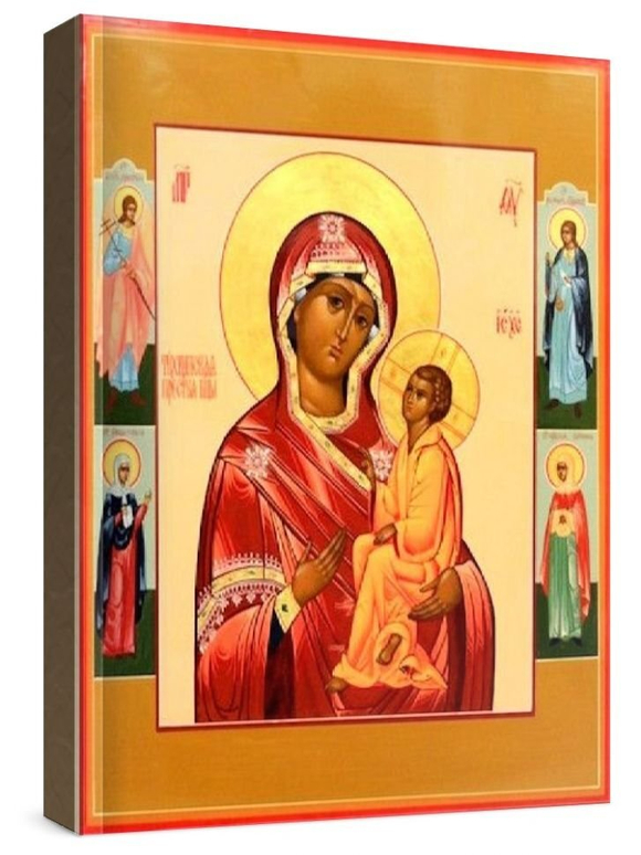 Тихвинская икона БМ (рукописная на заказ)