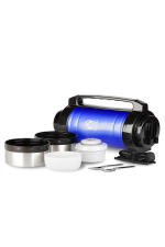 Термос универсальный (для еды и напитков) Арктика (2,5 литра) с супер-широким горлом, синий