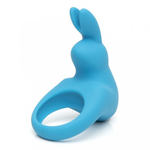 Виброкольцо Happy Rabbit синее