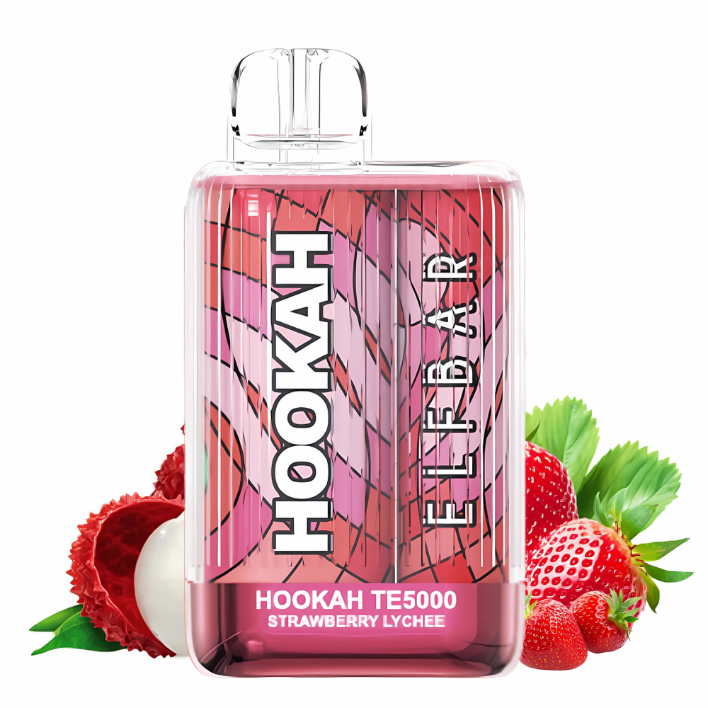 ELFBAR HOOKAH ТЕ5000 - Strawberry Lychee (0.5% nic)