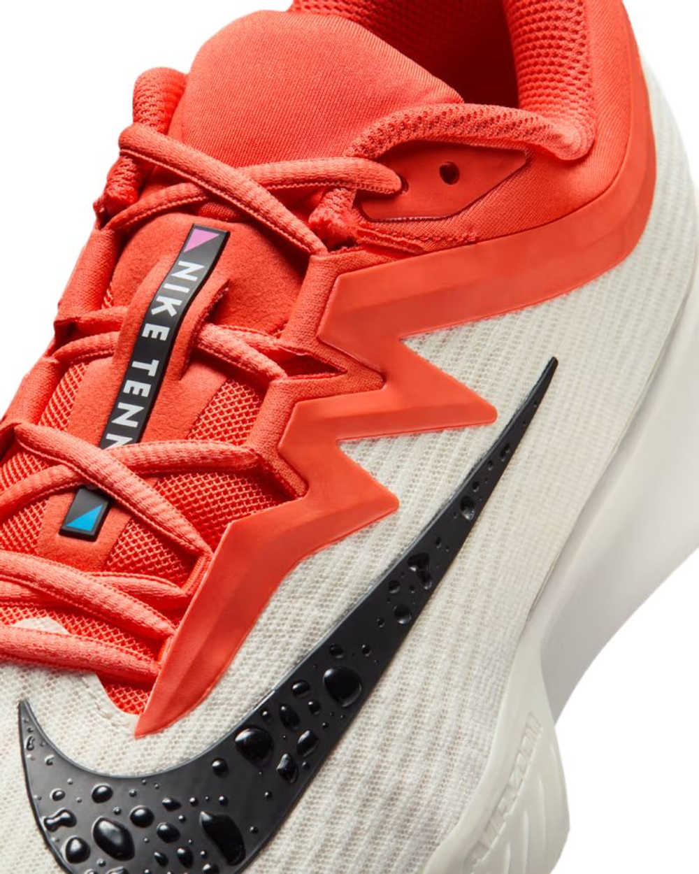 Мужские кроссовки теннисные Nike Zoom Vapor Pro 3 Premium - sail/turf orange/blue ribbon heather/black