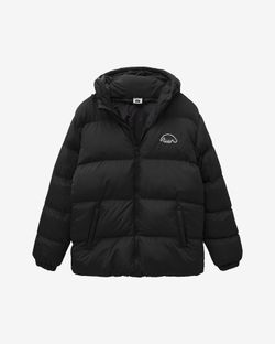 Пуховик Downjacket Hooded черный