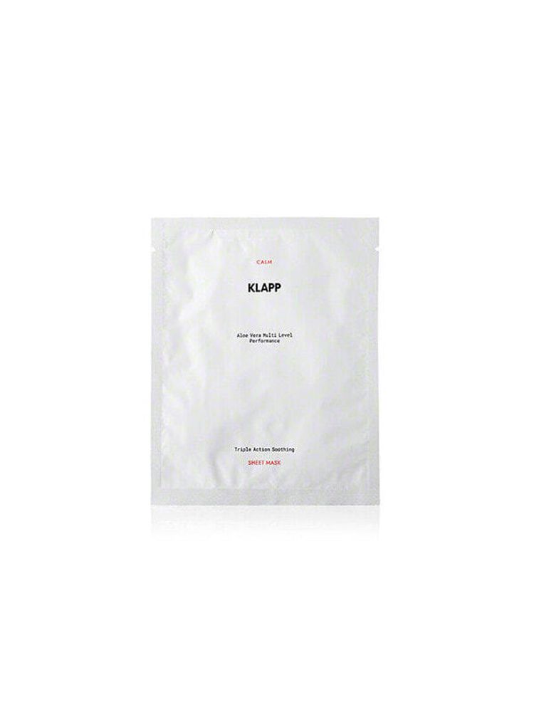 Маски KLAPP Skin Natural Triple Action Soothing Sheet Mask (3 x 18 g)