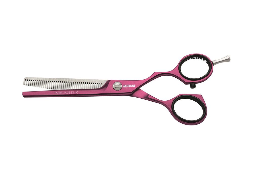 Ножницы филировочные Jaguar White Line Pastell Plus Offset Candy 40 5.5"