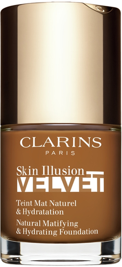 Clarins Skin Illusion Velvet - Тональная основа с матовым финишем и питательным действием оттенок 118.5N, 30 ml
