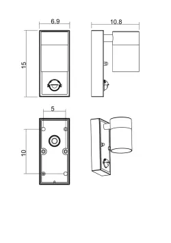 Фасадный светильник Arte Lamp