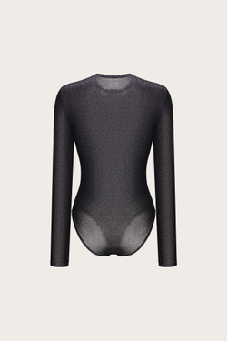 БОДИ ИЗ ВИСКОЗЫ С МЕТАЛЛИЗИРОВАННОЙ НИТЬЮ