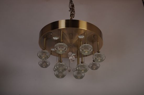 Люстра потолочная MANNE PL.7442-12+5(BR) d60