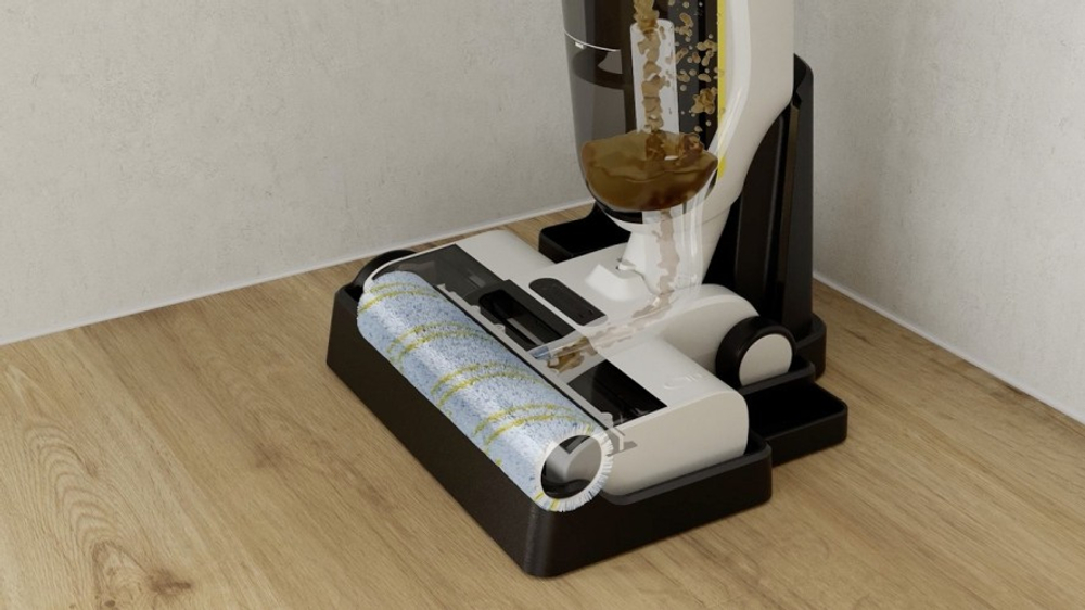 Пылесос аккумуляторный KARCHER FCV 4 моющий 1.056-131.0