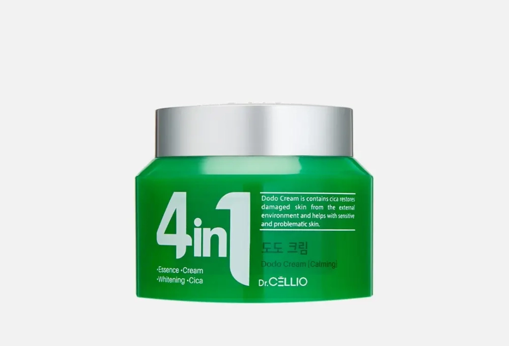 DR.Cellio Крем с центеллой азиатской 4 In 1 Dodo Cream Cica