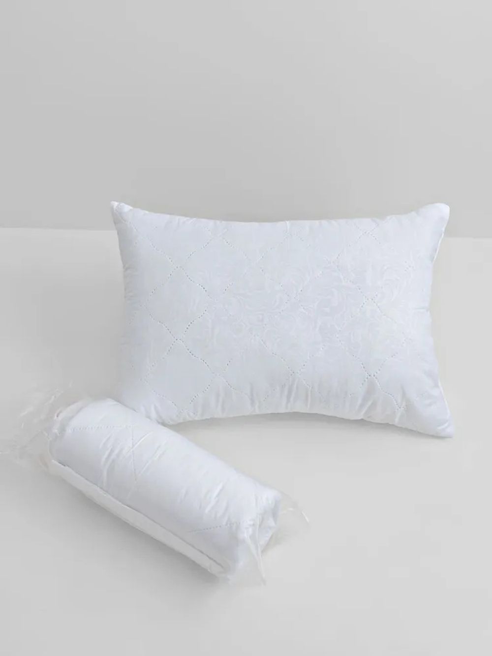 Подушка микрофибра  50*70, белый, файбер