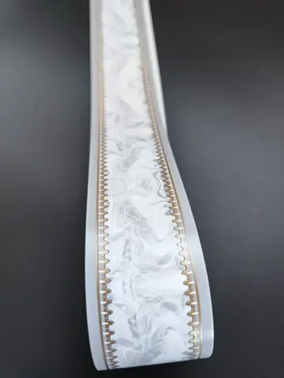 Бордюр для обоев бумажный 4 см окантовка лента серый