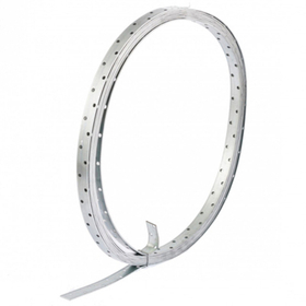 Лента перфорированная СибрТех монтажная 2 мм LM 20 мм x 10 м цинк (46579)