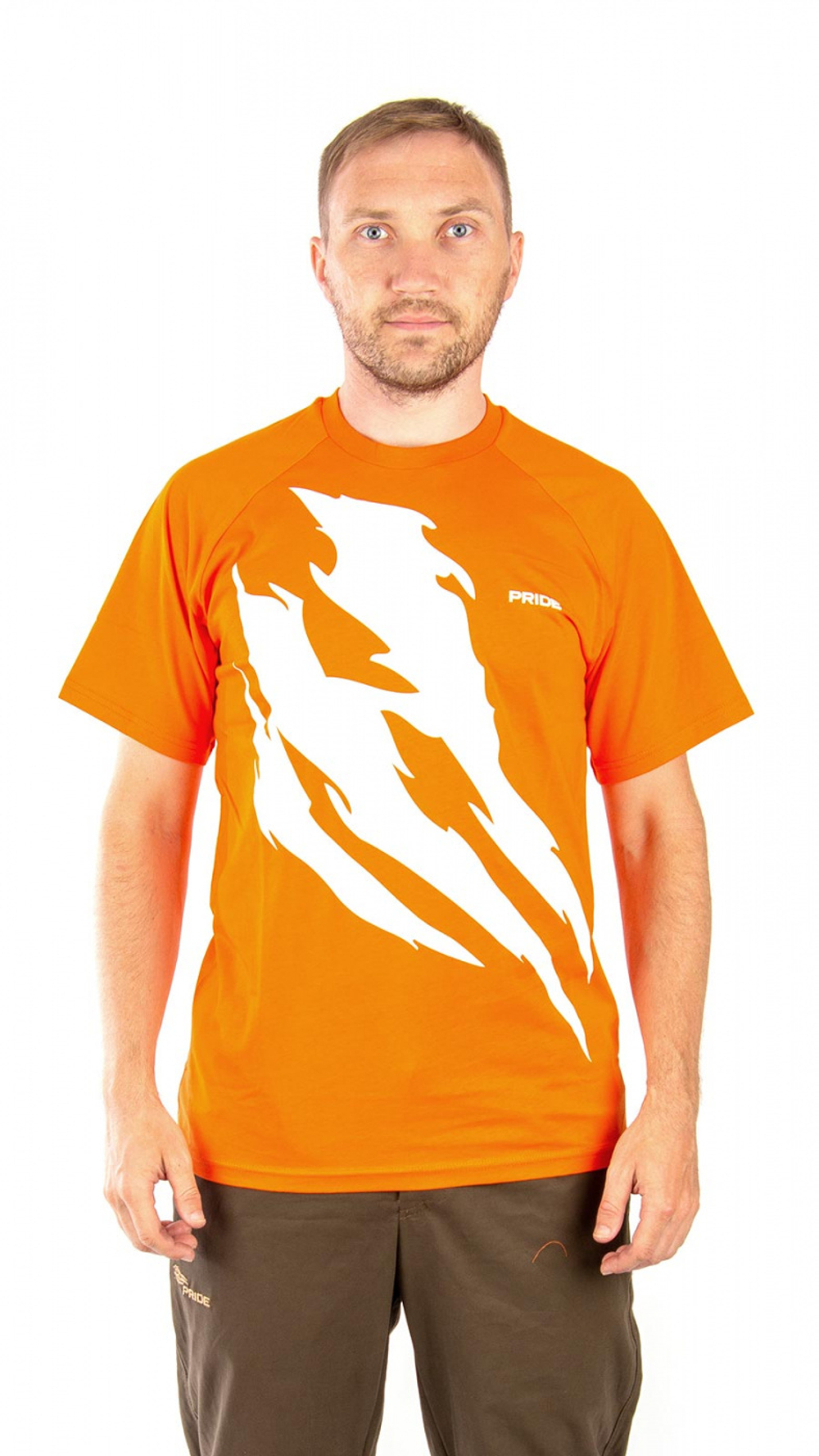 Футболка PRIDE Claws (Клоус), Оранжевый