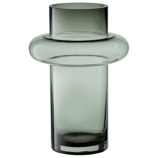 Ваза vayr, 30 см, серая