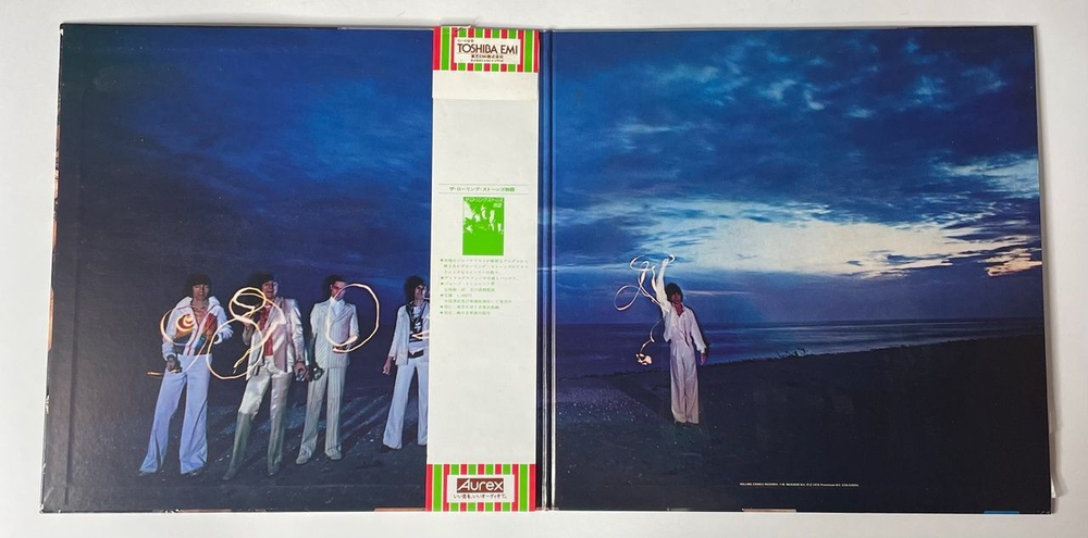 Винтажная виниловая пластинка LP The Rolling Stones Black And Blue (Japan 1979) (Obi) Hand Of Fate