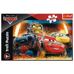 Puzzle "100" - Extreme race / Disney Cars 3