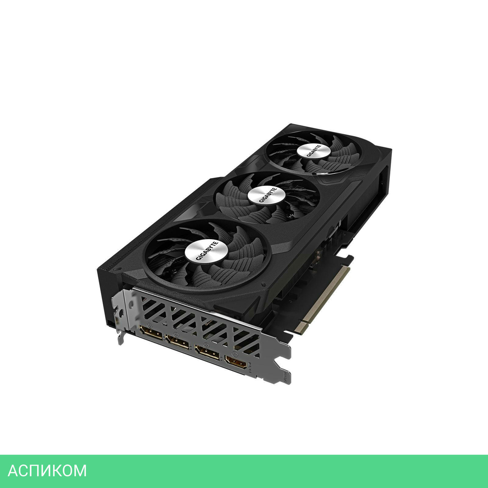 Видеокарта GigaByte Nvidia GeForce RTX 4070 Windforce OC 12G RTL (GV-N4070WF3OC-12GD)