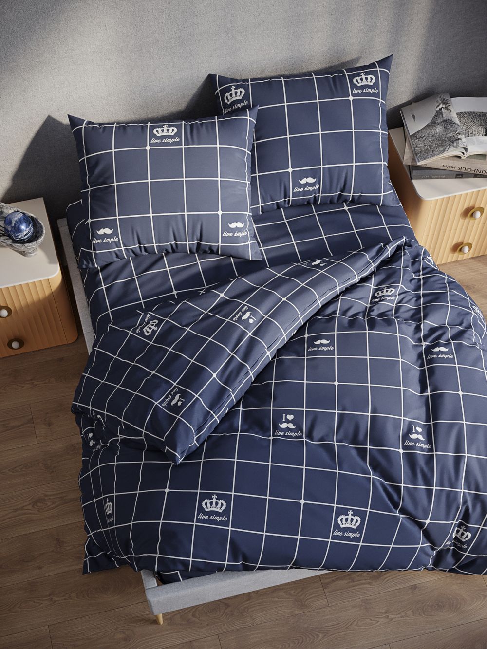 Простынь Полисатин Мечта "Queen" 240x215 см