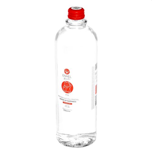 Вода Счастья Enhel Water минеральная природная родниковая газированная (Упаковка стекло 0.75 х 6 шт.)