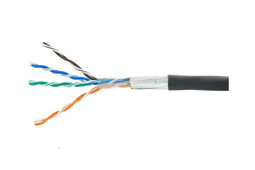 Кабель витая пара F/UTP 5e кат. 4 пары Cablexpert FPC-5051E-4-CU-OUT