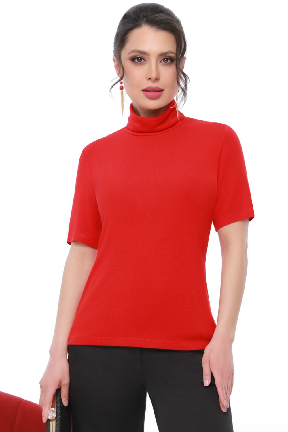 Водолазка Ты в тренде, рэд DStrend (Акция)