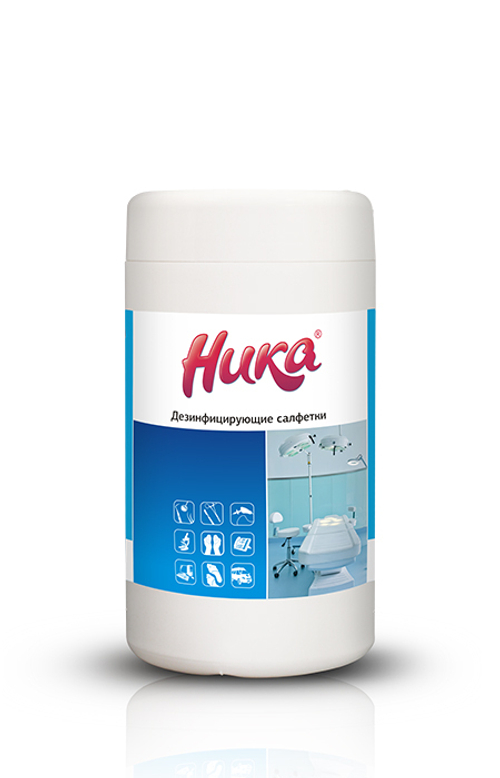 Дезинфицирующие салфетки «Ника»