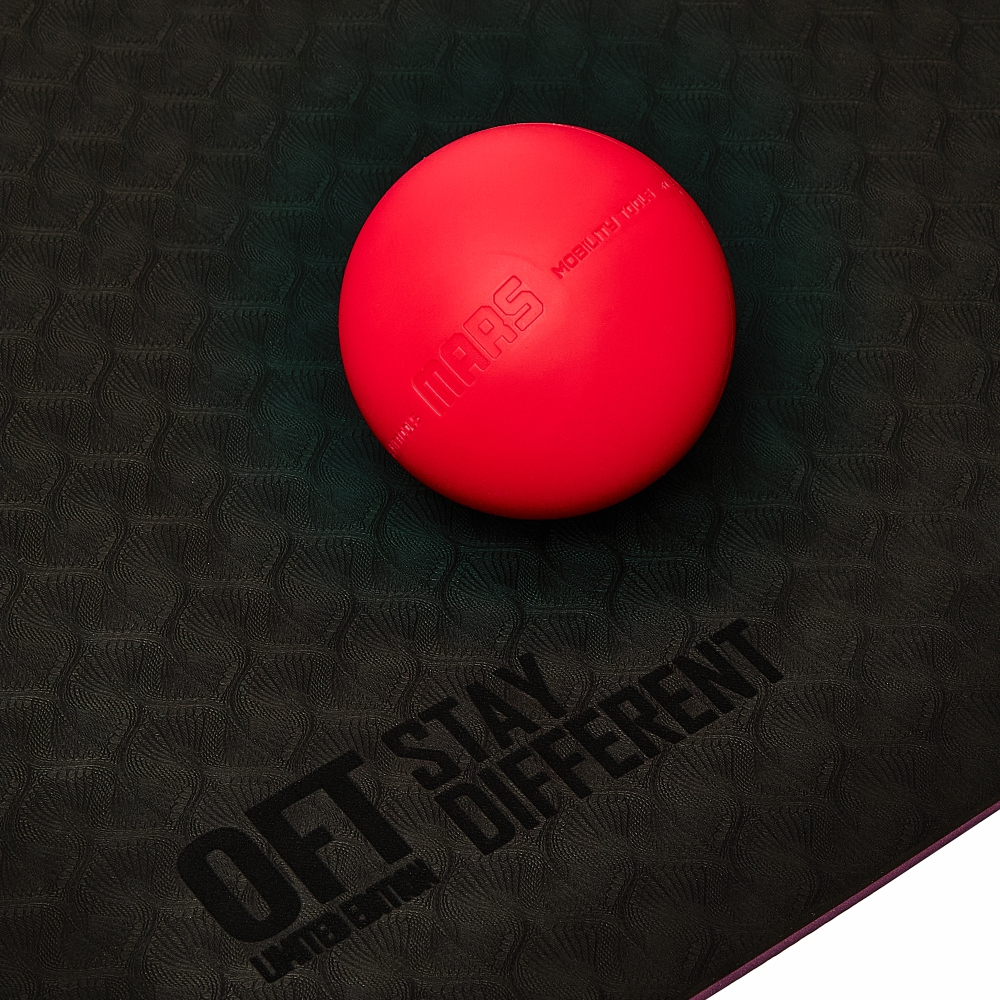 Мяч для МФР 9 см одинарный красный