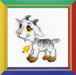 "Серенький козлик"-НВ154  вышивка