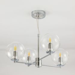 Citilux Галлен CL240141 Люстра подвесная Хром
