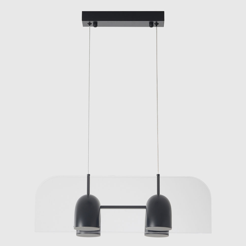 Светильник подвесной Crystal Lux ELEMENT SP24W LED BLACK