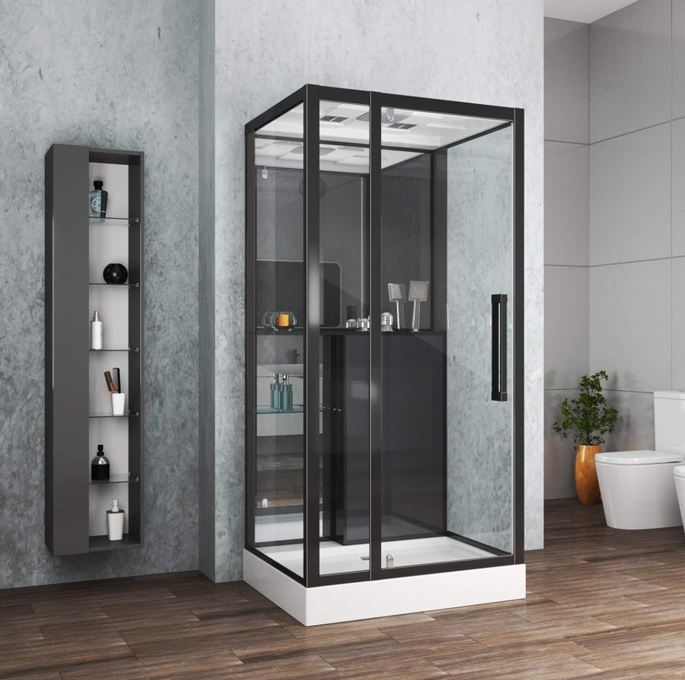 Душевая кабина Grossman Style GR266 (90x100x215) дверь распашная,5 мест