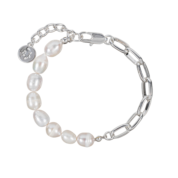 Браслет Fiore Luna Pearle Half Сarabiner CL4529 S