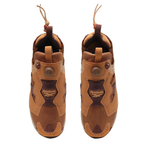 reebok Instapump Fury Беговые кроссовки MID Топ Светло-коричневый Унисекс