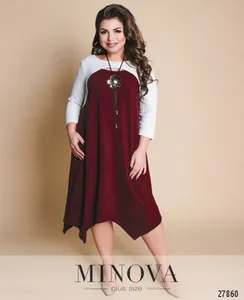 Платье 17-95-марсала Minova