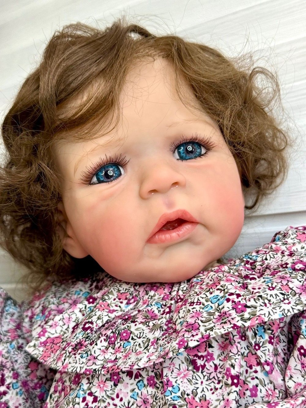 Кукла Реборн мягконабивная 60см в пакете (FA-606A1)