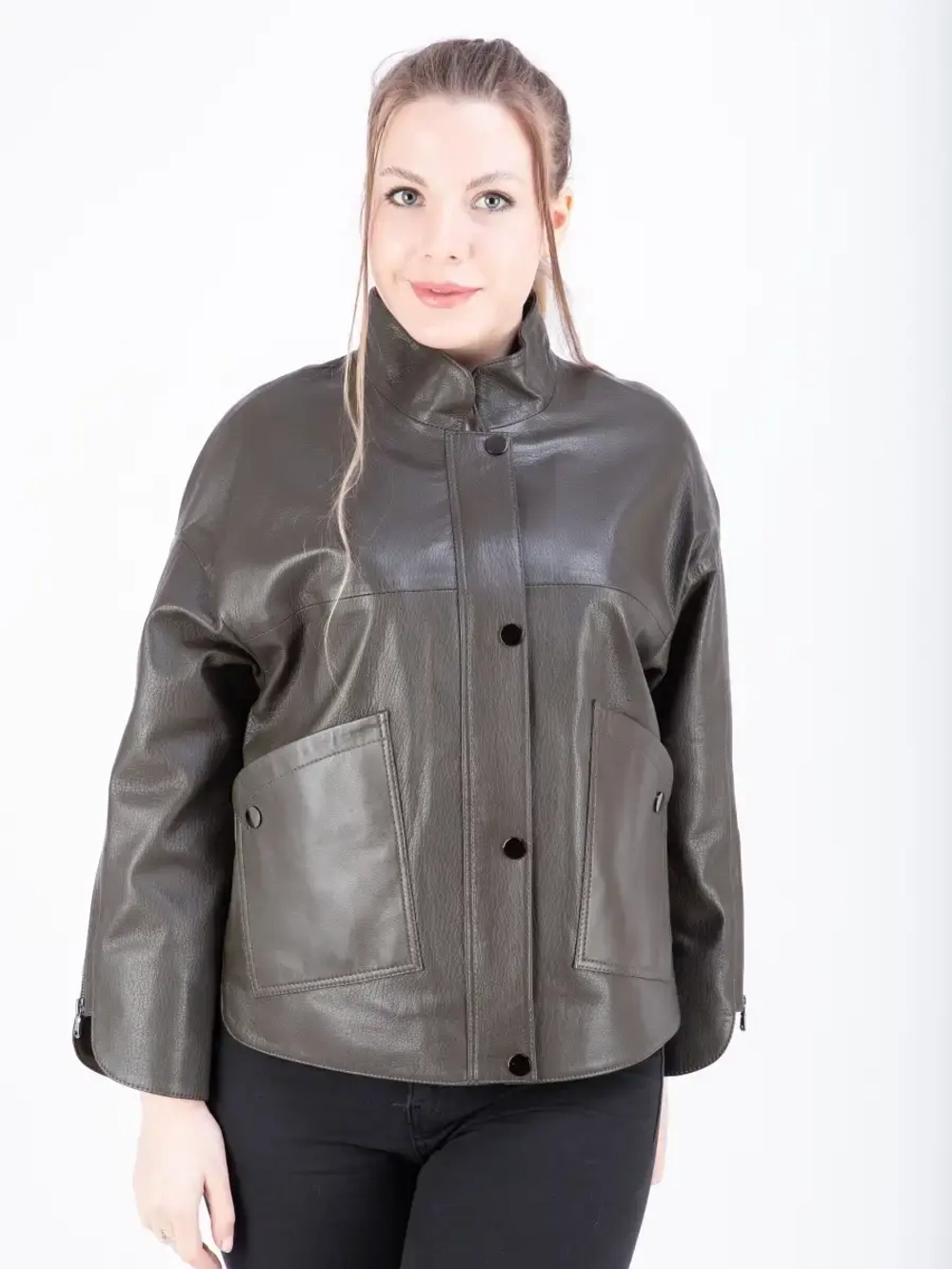 Куртка женская из натуральной кожи