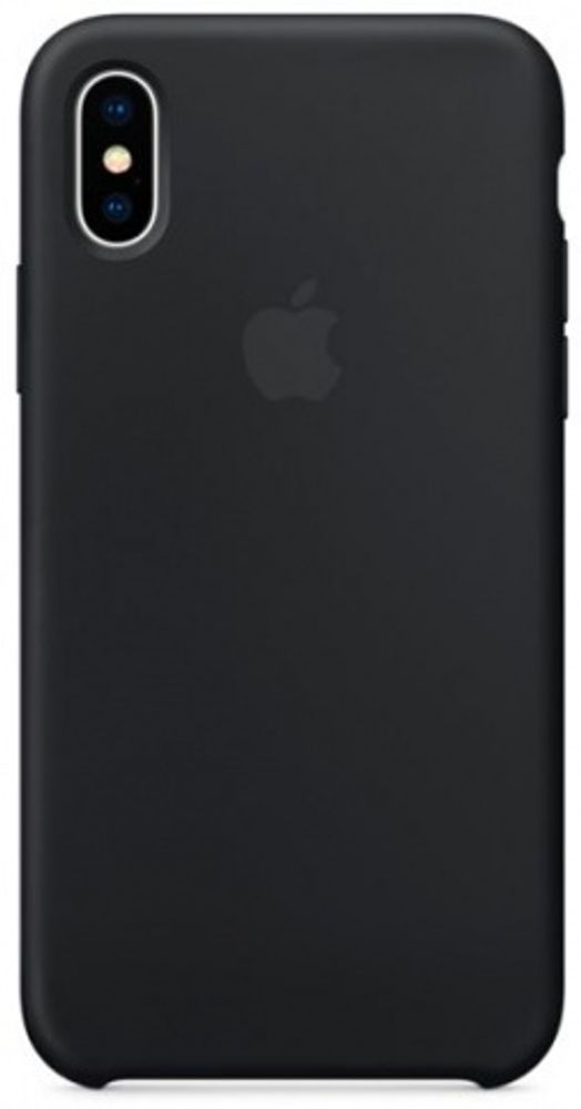 Чехол силиконовый для IPhone X Black (MQT12FE/A)