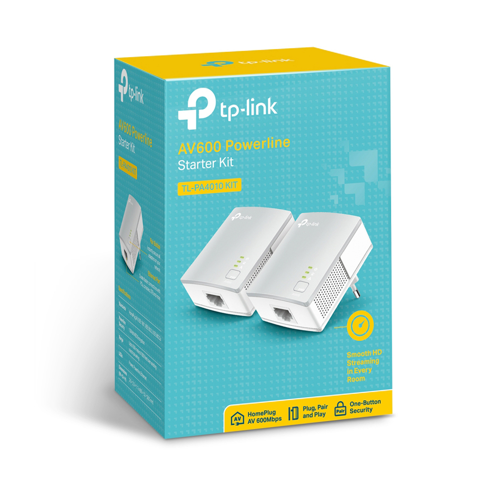 Комплект Powerline адаптеров TP-Link TL-PA4010KIT