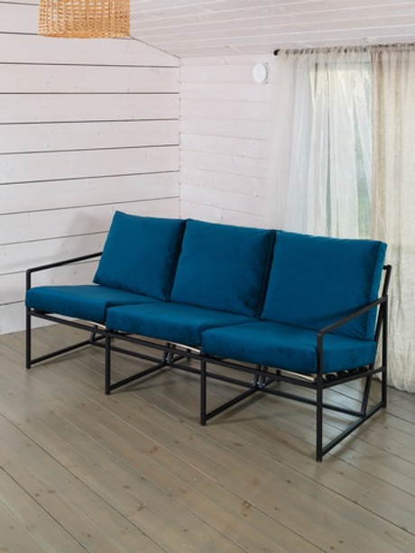 Диван (Mateo) модульный(3), Konfetti Izumrud (Изумруд)