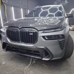 Карбоновый обвес для BMW X7 G07 Рестайлинг 2023-2025+ БМВ губа капот диффузор бампер